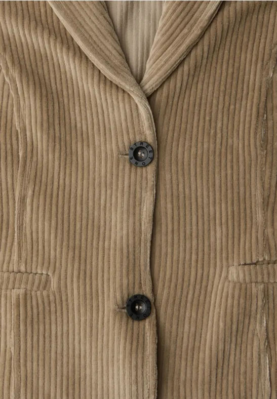 Softer Cordblazer mocha glow