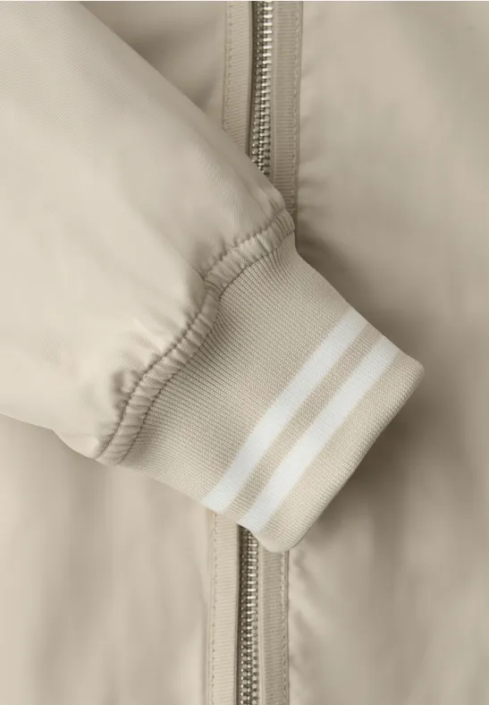 Kurzer Blouson powder beige