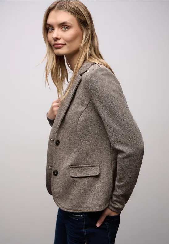 Basic Blazer rustic brown