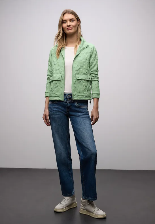 Veste structurée Leo pale mint green