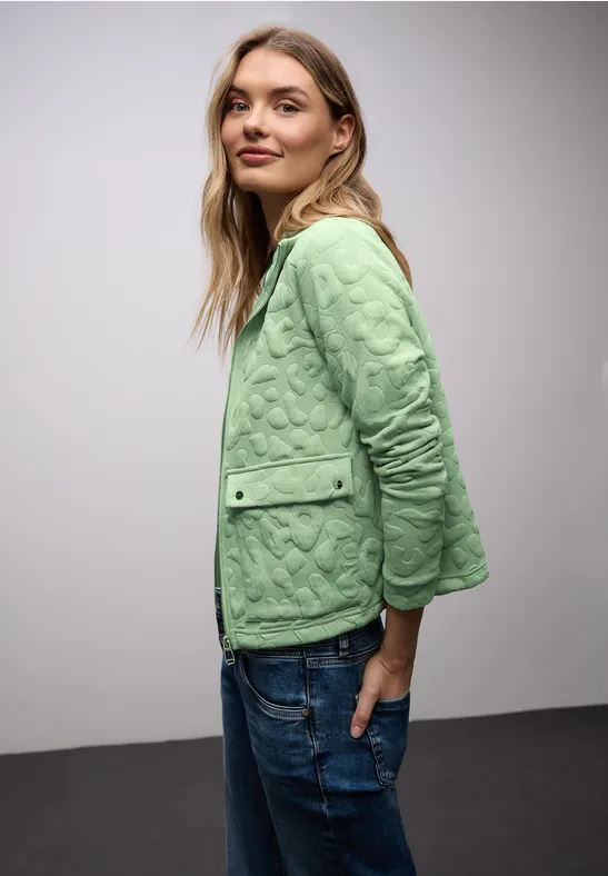 Veste structurée Leo pale mint green