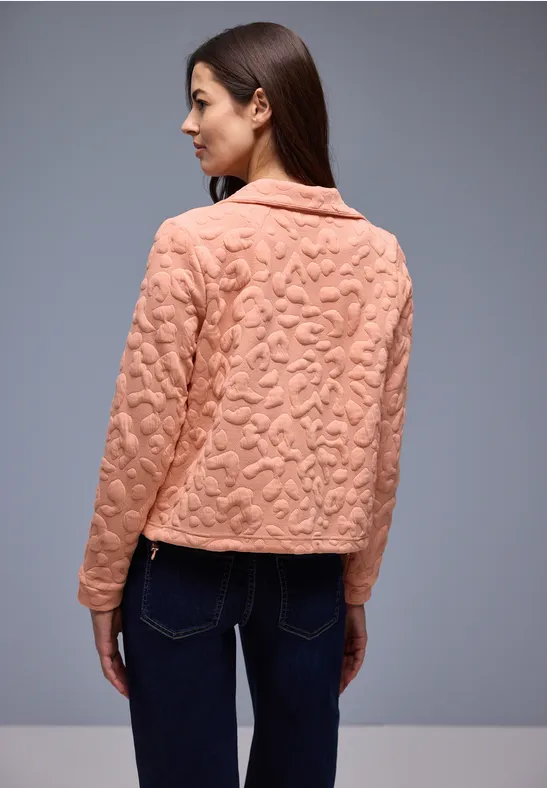 Veste structurée Leo light apricot