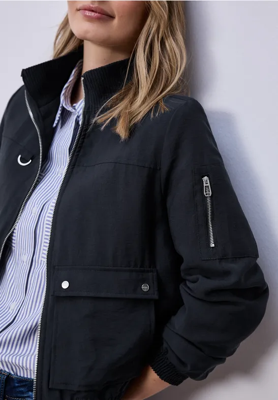 Blouson utilitaire shadowed navy
