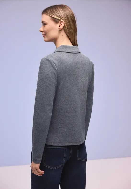 Basic Blazer shadowed navy