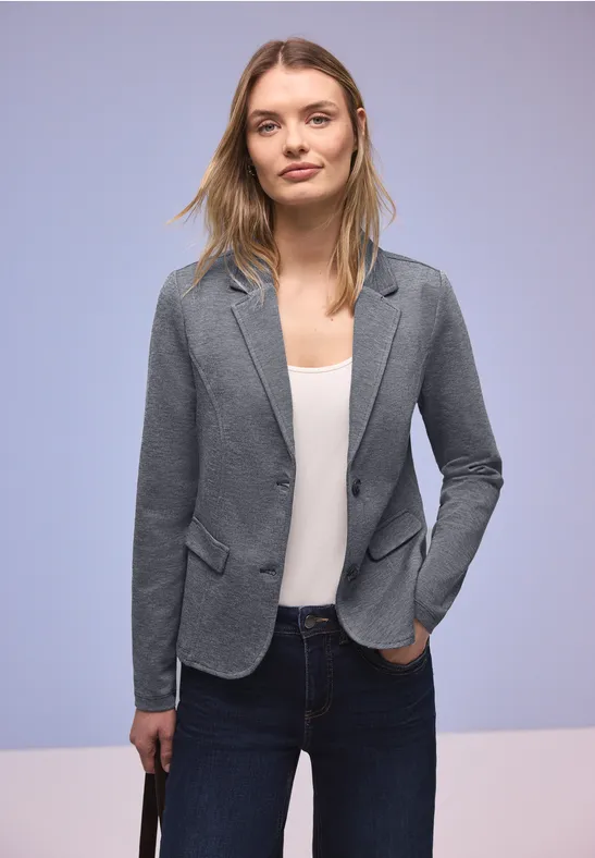 Basic Blazer shadowed navy