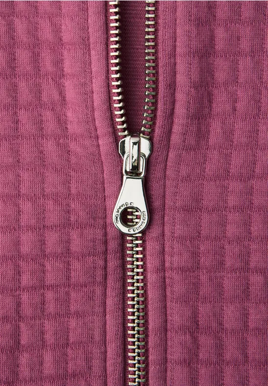 Strukturblouson dark clouded blush