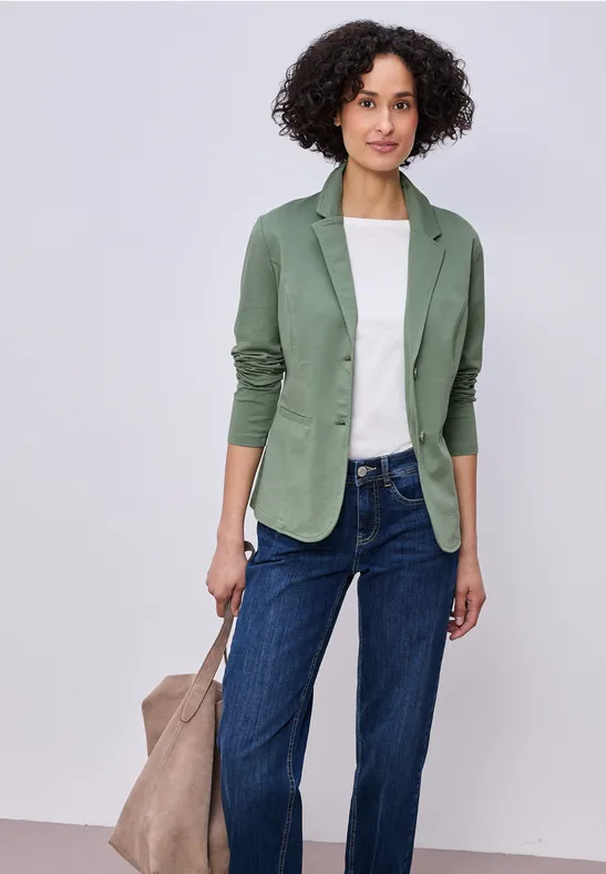 Blazer de base dark serene green