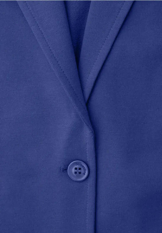 Basic Jersey Blazer amparo blue