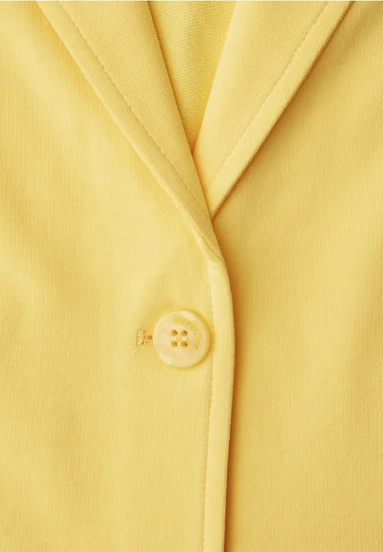 Basic Jersey Blazer bloom yellow