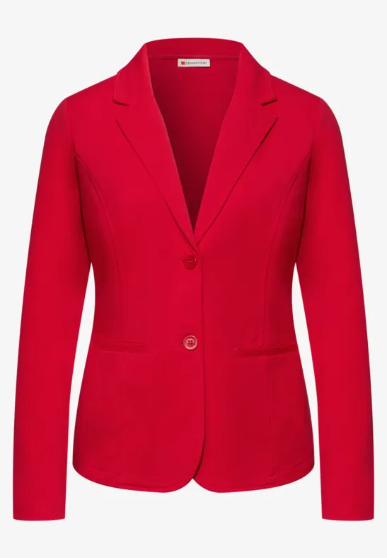 Blazer de base salsa red