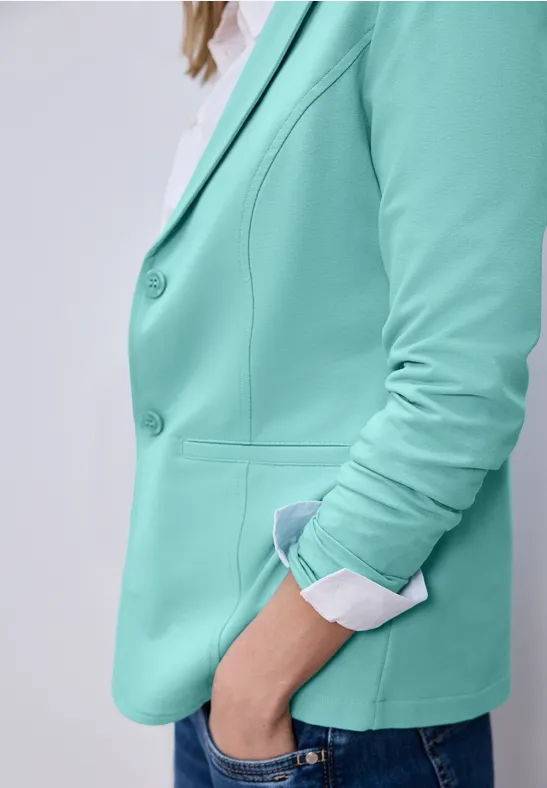 Blazer de base misty mint