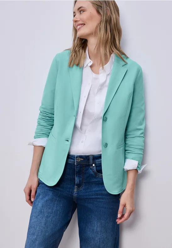 Blazer de base misty mint