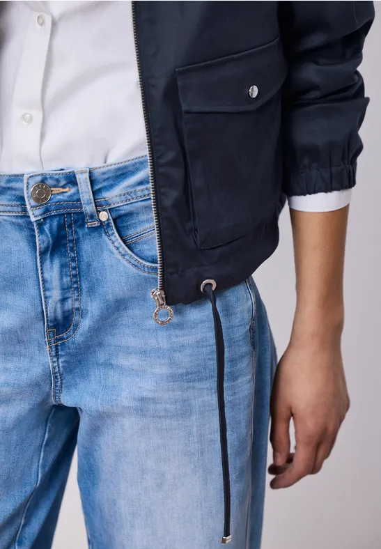 Veste avec cordon de serrage shadowed navy