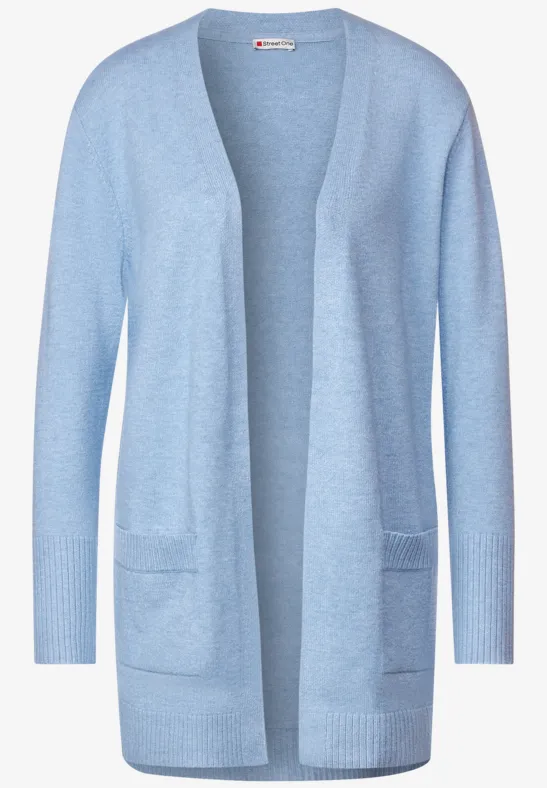 Cardigan Street One MEN - Col Montant - Fermeture éclair - Coupe Basique - 100% Coton - Look Décontracté Et Intemporel