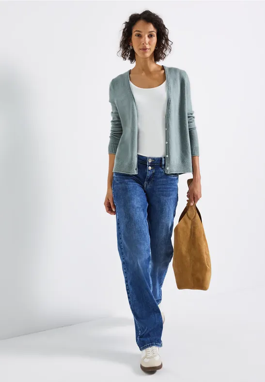 Cardigan court nile blue mel.
