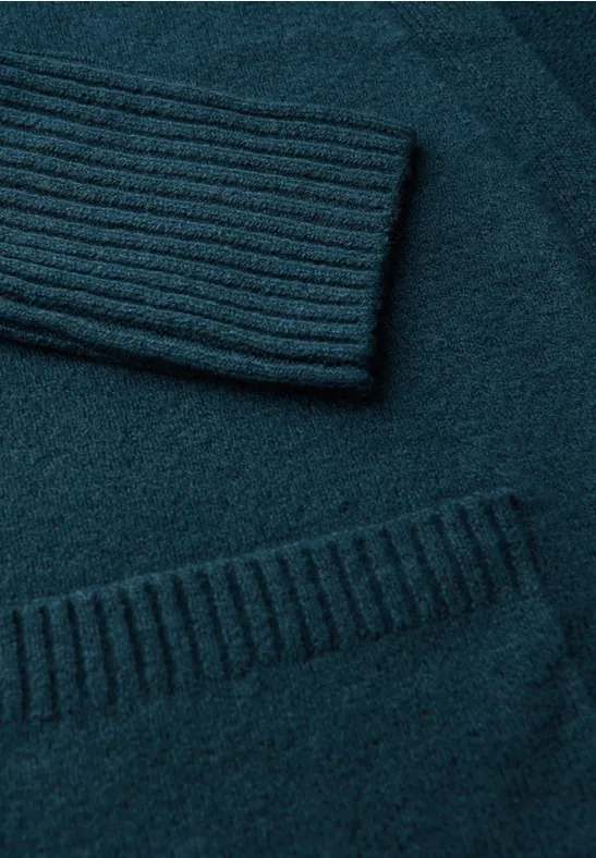 Offener Cardigan tide blue mel.