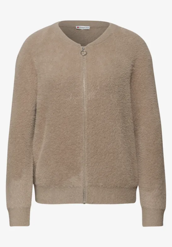 Vest in blousonlook mocha glow