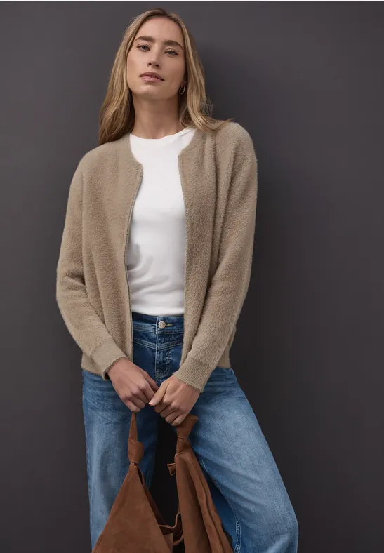 Vest in blousonlook mocha glow