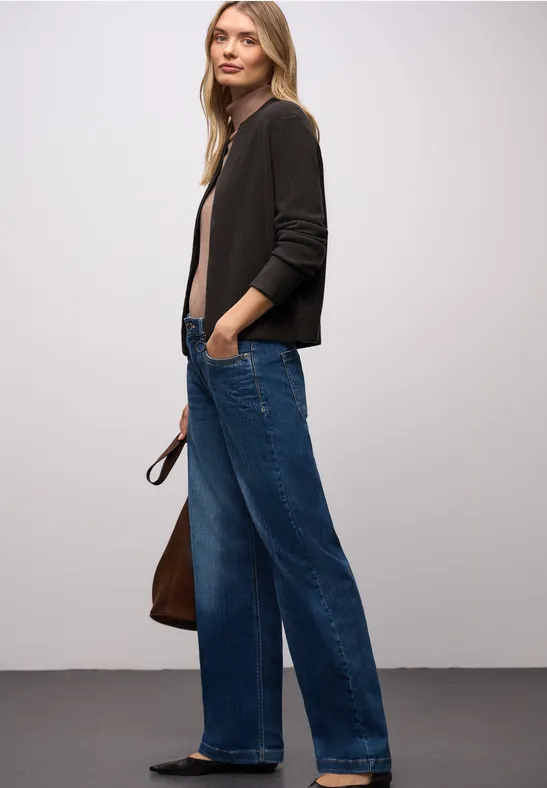 Gezellig vest darkest brown