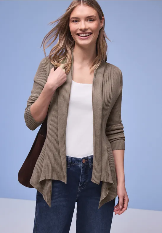 Cutline Cardigan light terra mocha