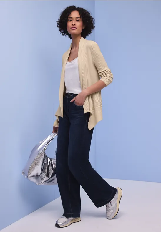 Cutline Vest smoke beige