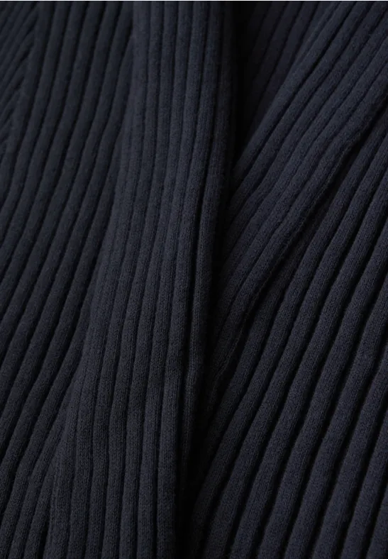 Cutline Cardigan shadowed navy