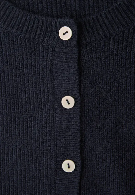 Kuschelige Weste shadowed navy