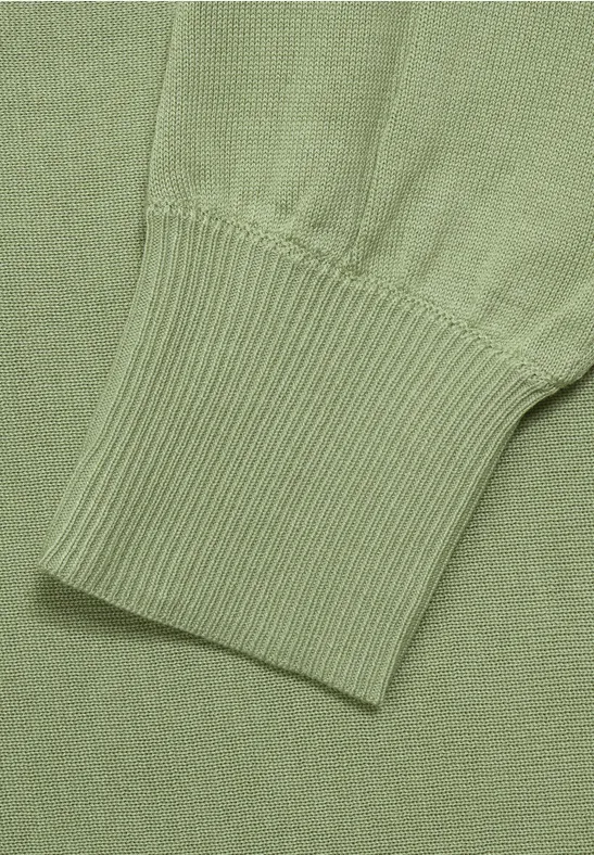Pullover mit Dolmanärmeln faded green