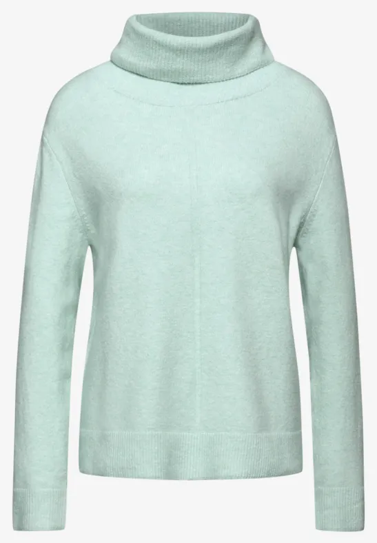 Rollkragen Sweater mellow mint mel.
