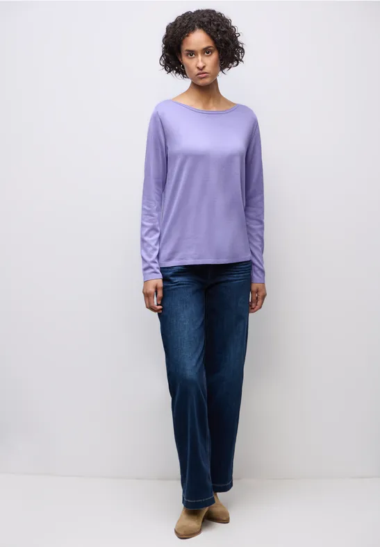 Strickpullover viola lilac