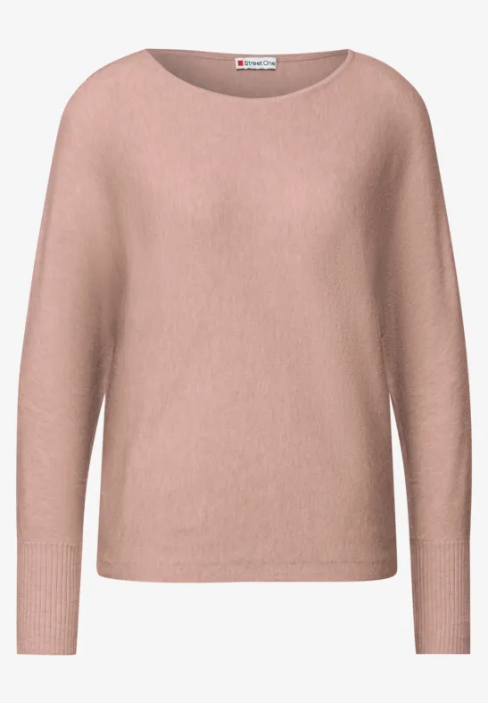 Dolman Pullover faded rose mel.