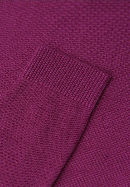 V-Neck Pullover berry paradise