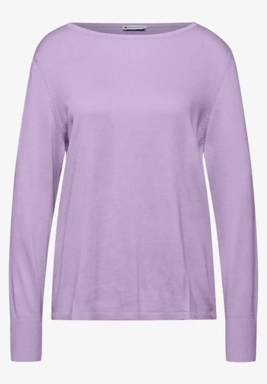 Pull basique soft lavender