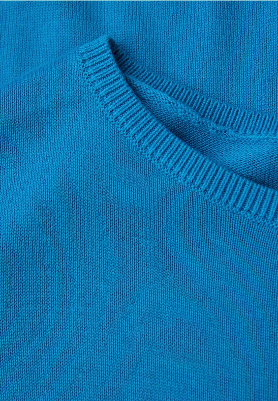Basic Pullover polaris blue