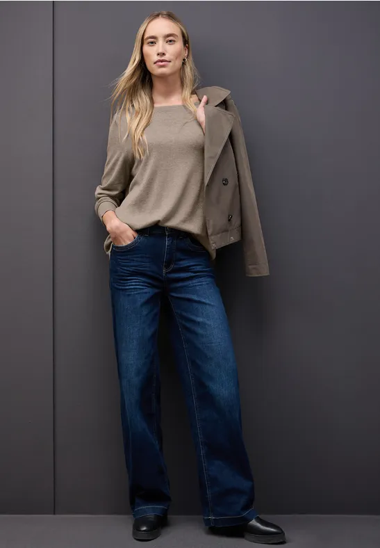 Pull basique mocha dream mel.