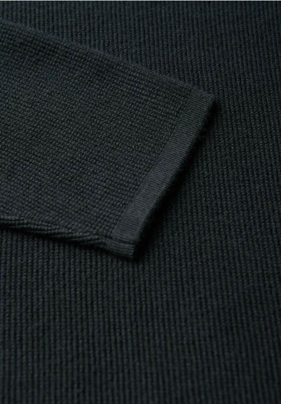 Pull structuré juniper green