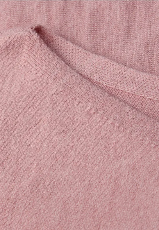 Basis Dolman-trui powder pink mel.