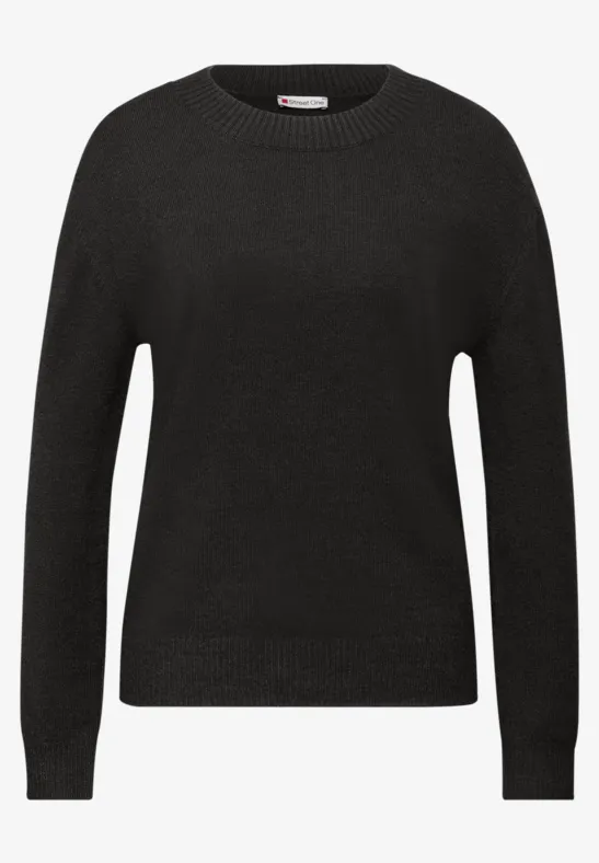 Pullover mit Gallonstreifen darkest brown