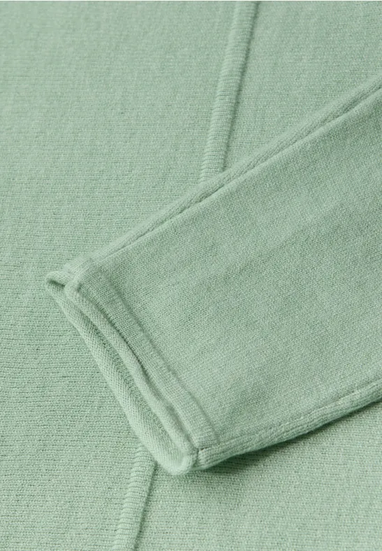 Basic Dolman Pullover serene green mel.