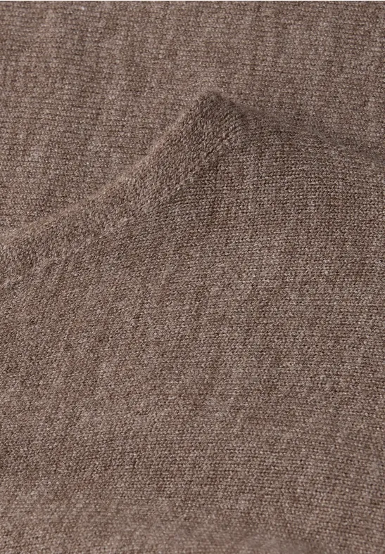 Basic Dolman Pullover silk brown mel.
