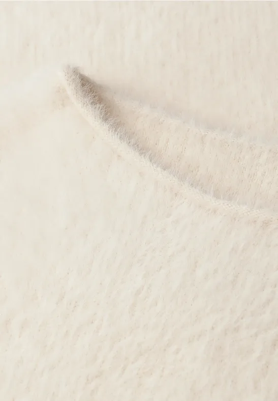 Federgarn Pullover soft beige