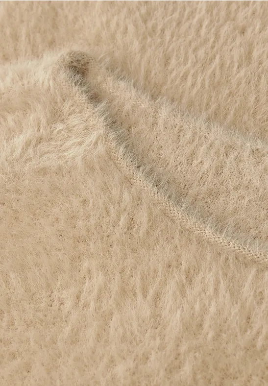 Federgarn Pullover sanded beige