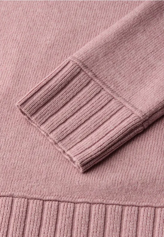 Basic Pullover powder pink mel.