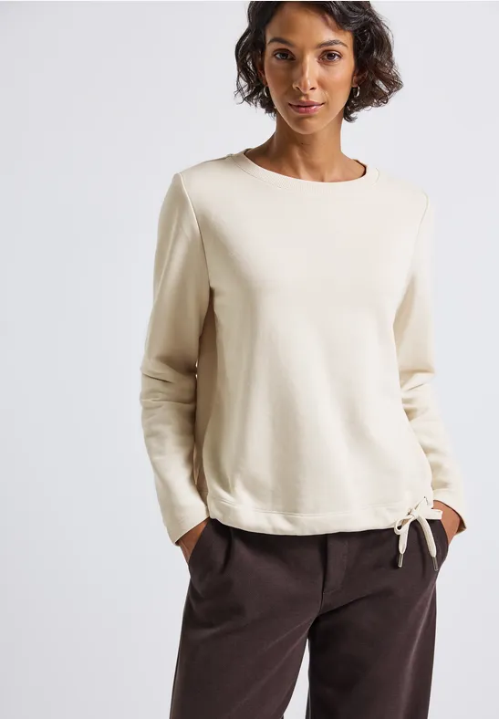 Crewneck Sweatshirt tusk cream