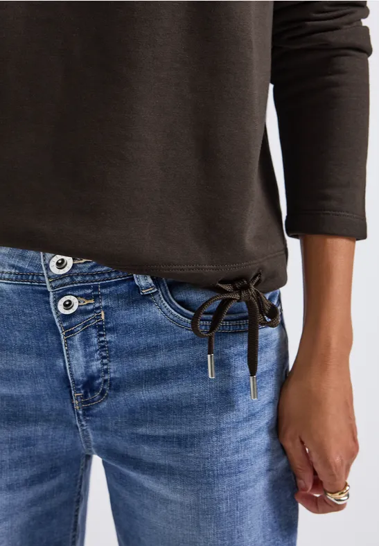 Crewneck Sweatshirt deep roast brown
