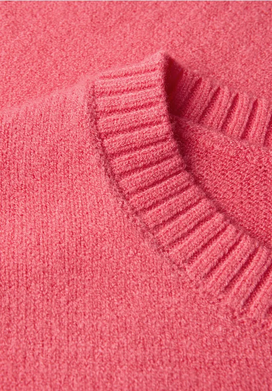 Sweat sans manches Cozy almond coral