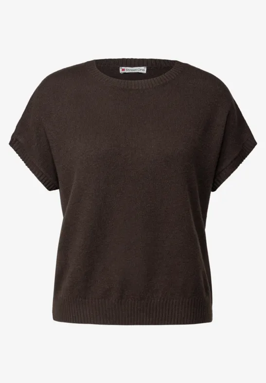 Sweat sans manches Cozy deep roast brown