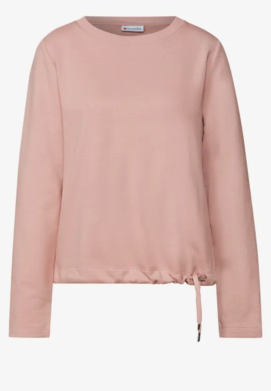 Rundhals Sweatshirt faded rose
