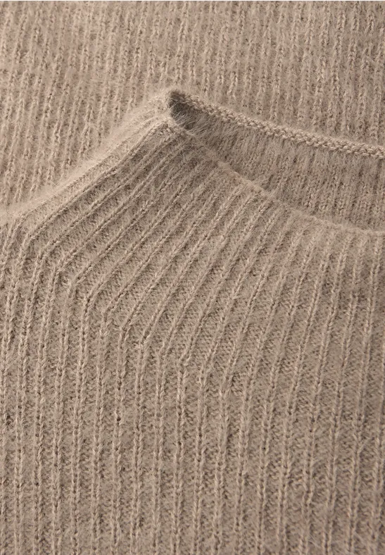 Federgarn Pullover mocha glow