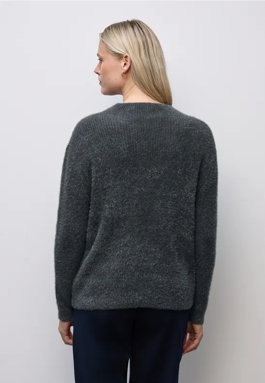 Federgarn Pullover gravel grey